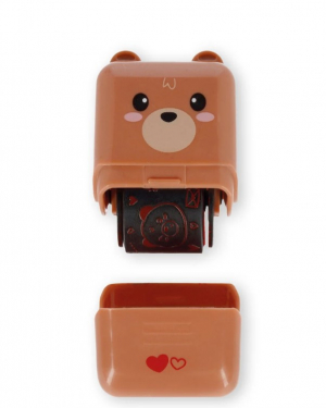 Teddy Bear Decorative Roller Stamp