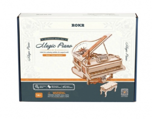 3D Wooden Puzzle - Magic Piano