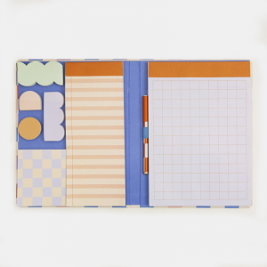 Notepad With Sticky Notes Set & Pen
