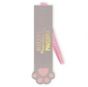 Bookmark With Elastic Band - Kitty