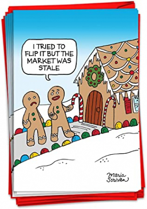 Բացիկ - Unusual Christmas Greeting Cards- 11,5X17 - Christmas Market