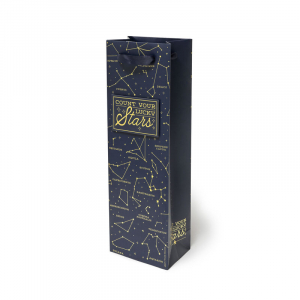 Gift Bag - Bottle - Stars