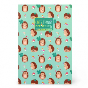 Lined Notebook - Small - Hedgehog