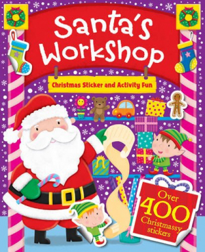 Santa's Workshop Christmas Sticker & Activity Fun