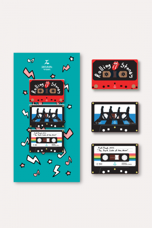 Երաժշտական մագնիսով էջանիշերի  հավաքածու