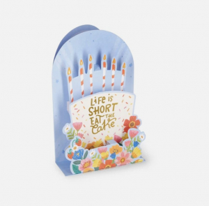 Greeting Card - Happy Birthday-Birthday Cake