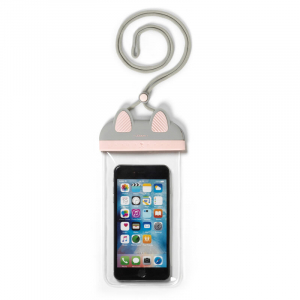 Waterproof Smartphone Pouch - Kitty