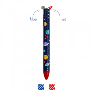 Click&Clack Two Color Pen- Space