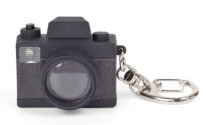 Camera Led Keychain Carded/Cdu