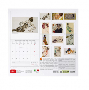 2025 Wall Calendar - Egon Schiele