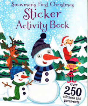 Snowman's First Cristmas Sticker Activity Book