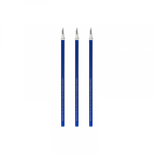 Refill Erasable Pen - Blue - Pack 3 Pcs