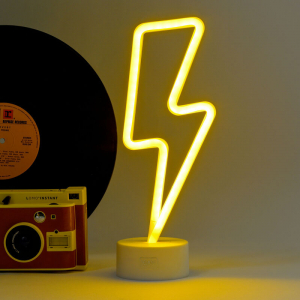 Neon Effect Led Lamp - It'S A Sign - Flash