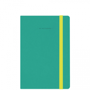 Նոթատետր - Medium Plain Turquoise