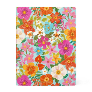 Notebook - Quaderno - Large - Flowers