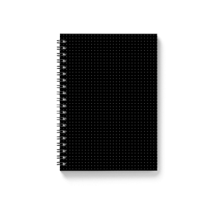Spiral Dots notebook