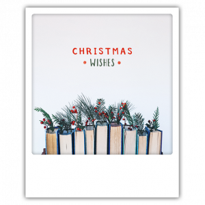 Greeting Card - Christmas Wishes Books