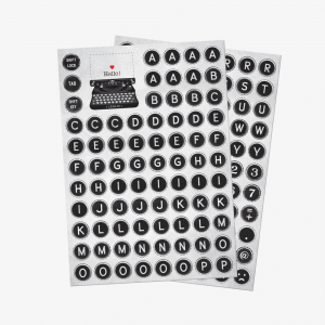 Magnetic Whiteboard - Typewriter
