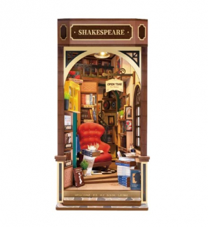 DIY Miniature House Kit - Bookstore