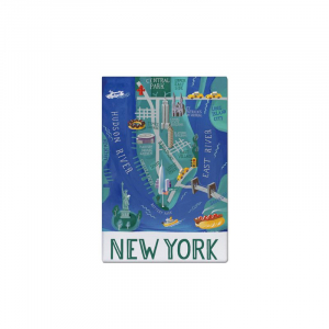 Magnet - New York Map