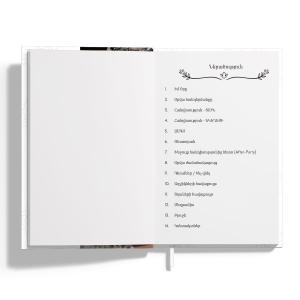 Gozal Wedding Planner Notebook