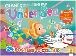 Giant Colouring Pad: Under the Sea