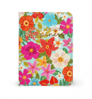 Flowers Passport Holder
