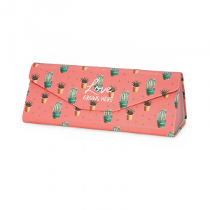 See You Soon - Foldable Glasses Case - Cactus