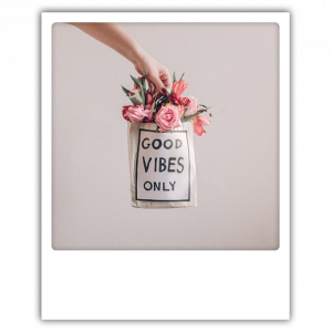 Greeting Card - good vibes only