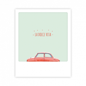 Greeting Card - La Dolce Vita