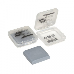 Ռետին Sketch&Art Белый/Серый В Пластиковой Коробочке