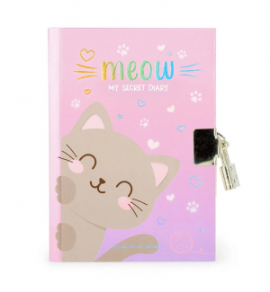 Secret Diary with Padlock - My Secret Diary - Kitty