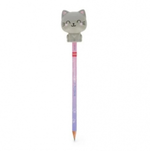 Squeezies Pencil with Squishy - Kitty