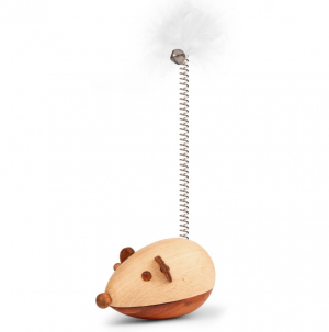 Wooden Cat Toy - Mouse