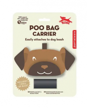Poo Bag Carrier Dispenser