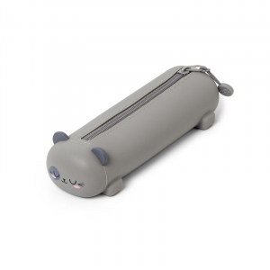 Kawaii Soft Silicone Pencil Case - Kitty