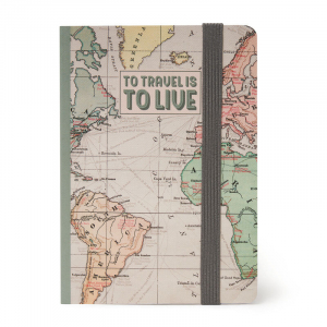 Notebook - Photo Notebook - Small Lined - Travel