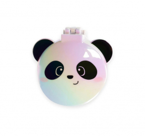 Nice Hair - Panda Hairbrush with Mirror