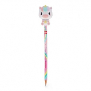 Squeezies Pencil with Squishy - Unicorn
