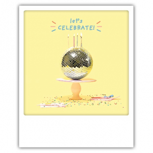 Greeting Card - let's celebrate