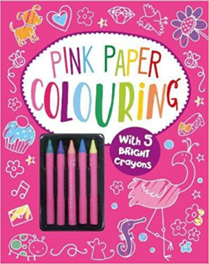 Pink Paper Colouring