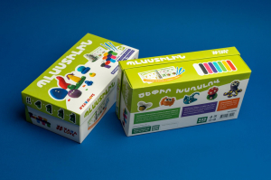 Պլաստիլին 8 գունատուփ 530գր