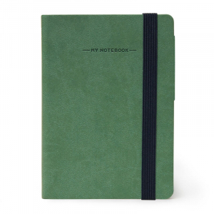 Notebook - Small Plain Vintage Green