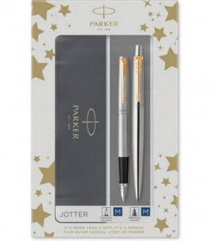 Նվերային հավաքածու Jotter Duo Gift Set with Ballpoint Pen & Fountain Pen կապույտ