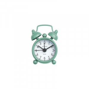 Mini Tick Tock Alarm Clock - Vintage Green