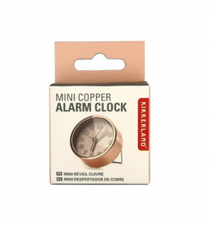 Gold And Copper Alarm Clock