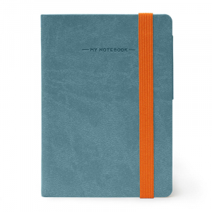 Նոթատետր - Small Plain Blue - Grey