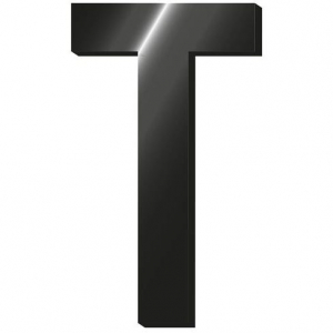My Initial - Adhesive Letters - T