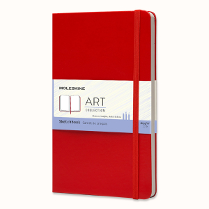 Large Sketch Book Red