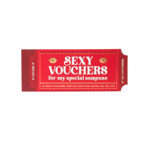 Book Of 24 Vouchers - Sexy Vouchers - En - Spicy